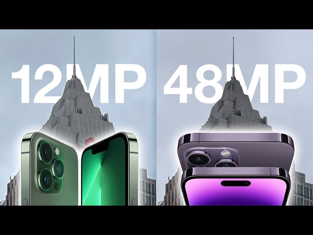 12 mp vs 48 mp cual es la diferencia real en iphone
