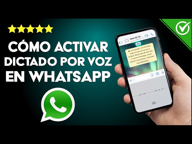 Activa el Dictado por Voz en WhatsApp: ¡Descubre Cómo! 2 activa el dictado por voz en whatsapp descubre como