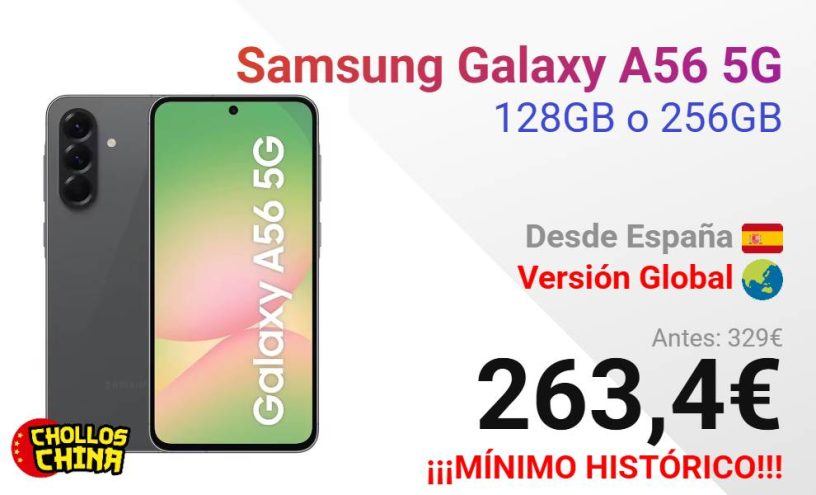 AliExpress: ¡Descubre el CHOLLO del Samsung Galaxy A56! 2 aliexpress descubre el chollo del samsung galaxy a56