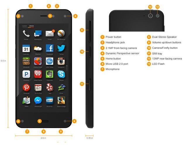 amazon fire phone caracteristicas que no te esperas