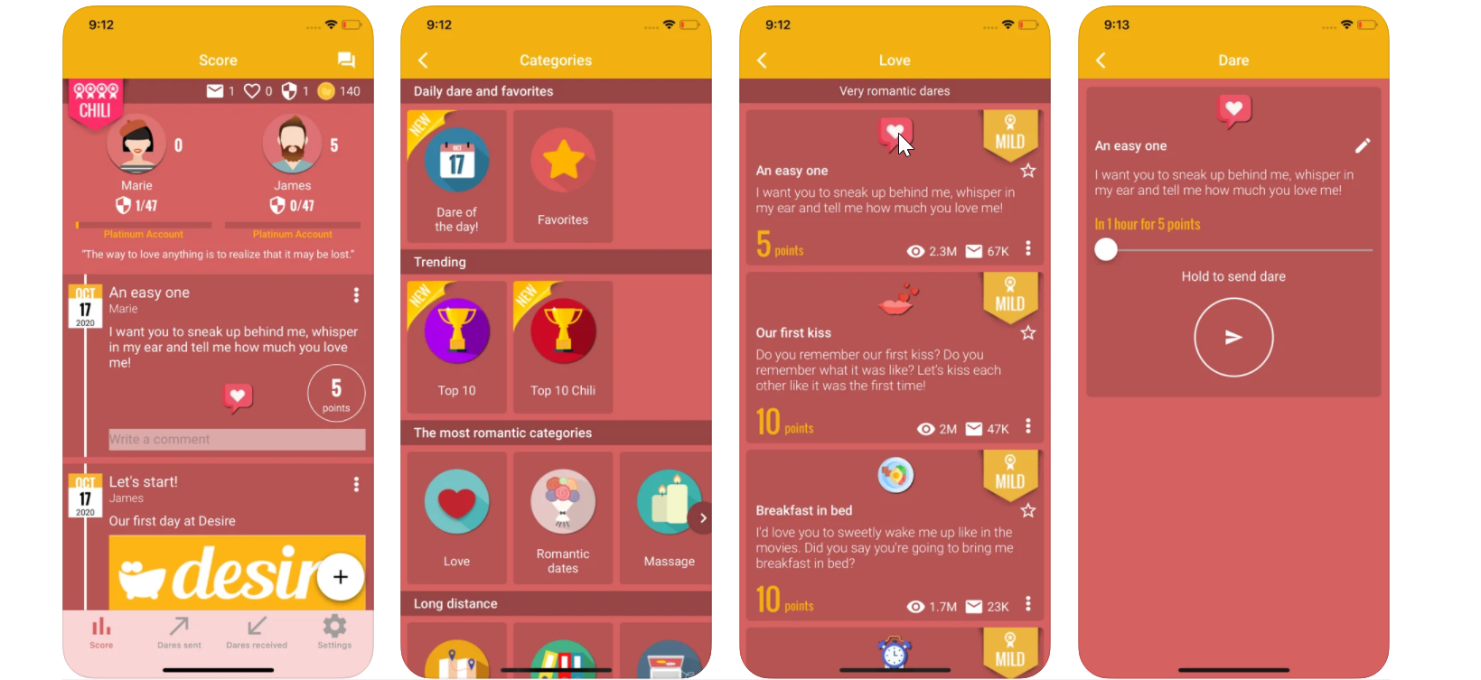 aplicacion para parejas descubre juegos sorprendentes
