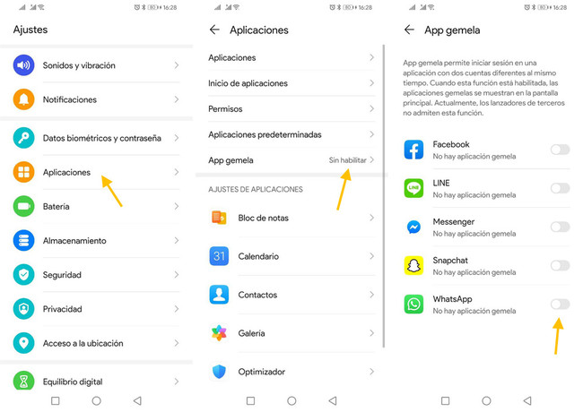 App Gemela: ¡DESCUBRE cómo ACTIVARLA en Android! 2 app gemela descubre como activarla en android