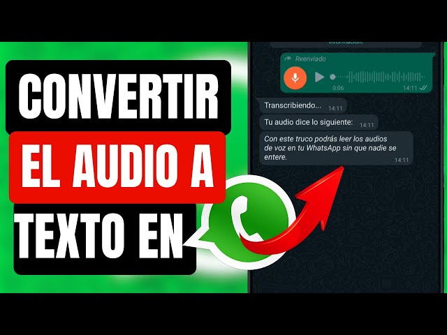 Audio a Texto WhatsApp: DESCUBRE el TRUCO MÁGICO 2 audio a texto whatsapp descubre el truco magico
