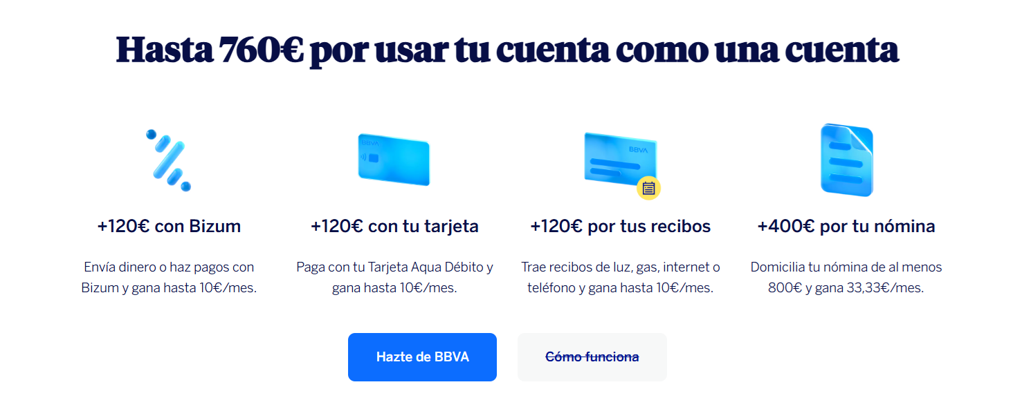 BBVA: ¡Consigue 800 EUROS al Domiciliar tu Nómina! 2 bbva consigue 800 euros al domiciliar tu nomina