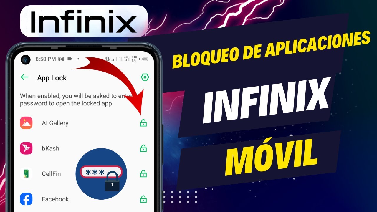 Bloquea Aplicaciones en Infinix Smart 8: ¡Descubre Cómo! 2 bloquea aplicaciones en infinix smart 8 descubre como