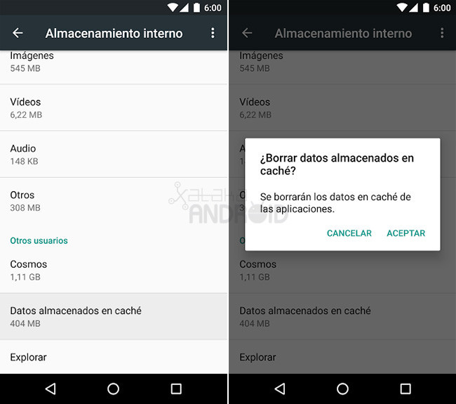 Borrar Caché: ES LO MISMO que Borrar Datos en Móvil 2 borrar cache es lo mismo que borrar datos en movil