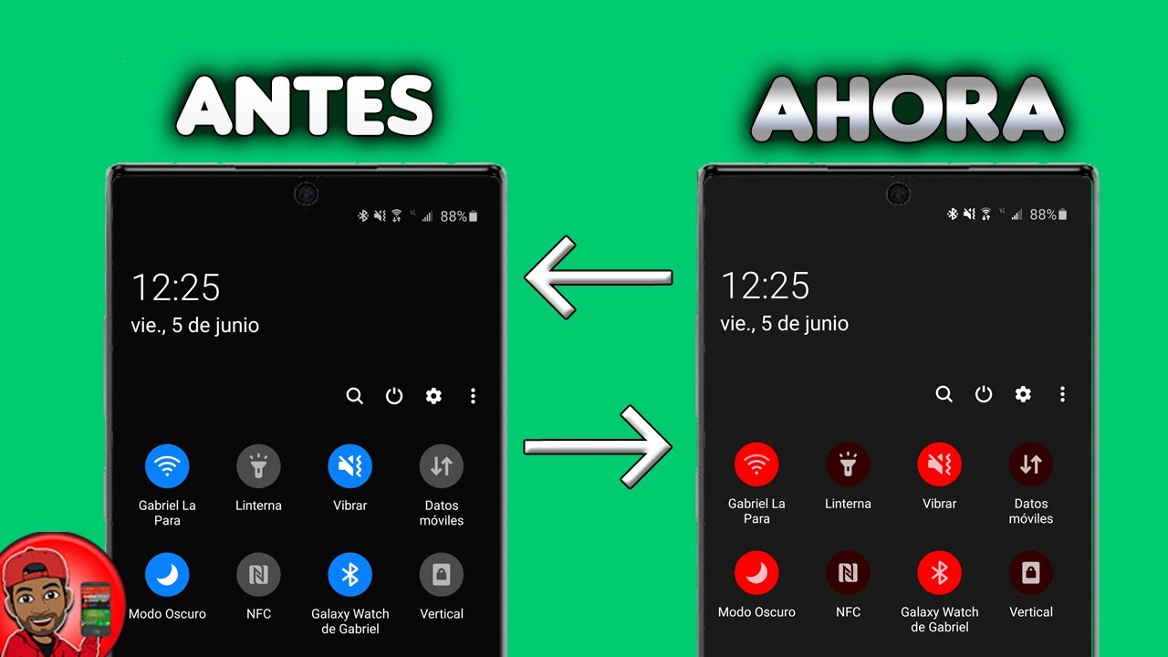 cambia el color de tu icono de notificacion facilmente