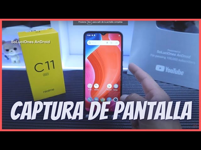 captura de pantalla en realme c11 descubre el truco