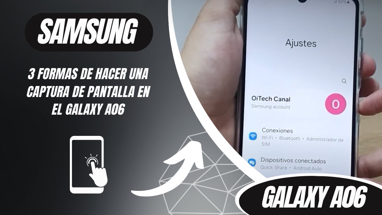 captura de pantalla en samsung a06 descubre el truco