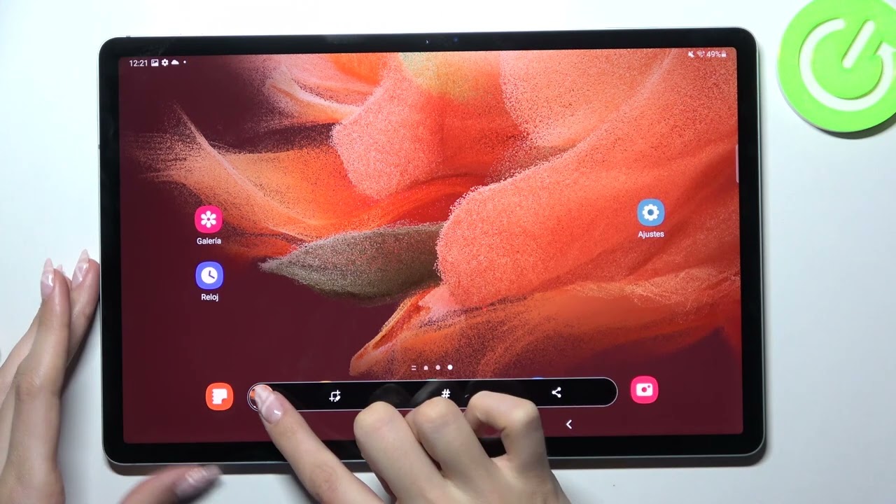 captura de pantalla en tu tablet samsung descubre como