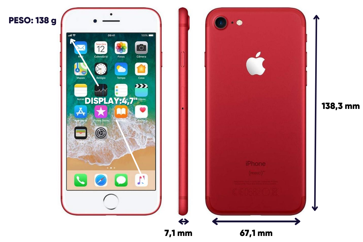 CARACTERÍSTICAS del iPhone 7: ¡Descubre SU TAMAÑO y MÁS! 2 caracteristicas del iphone 7 descubre su tamano y mas