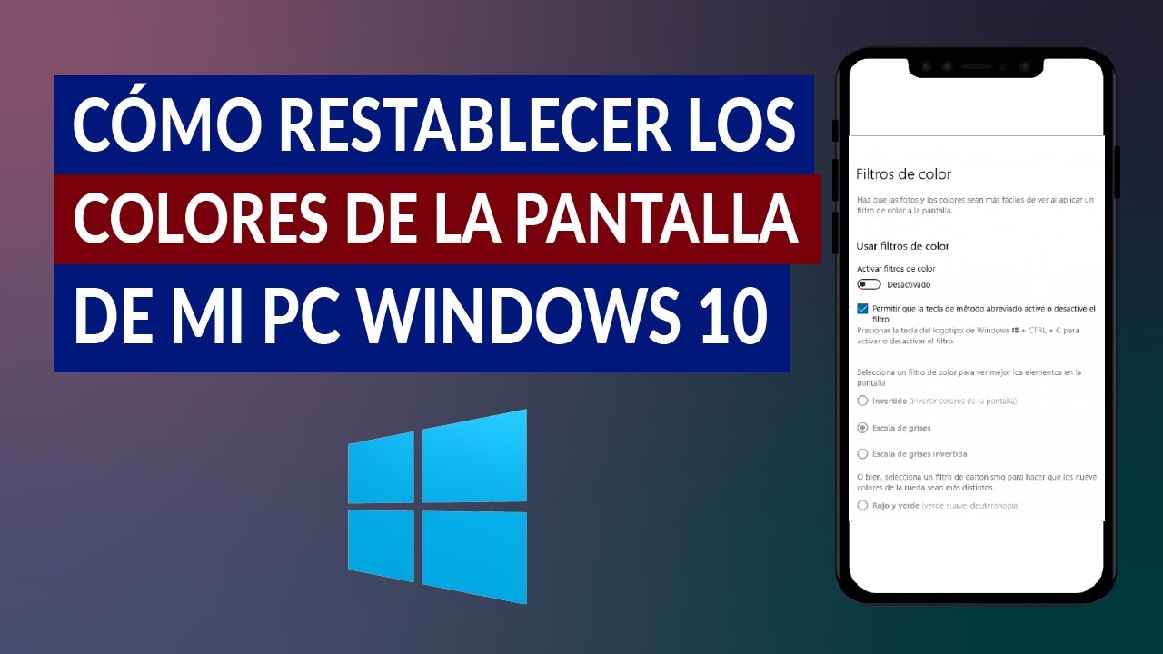 Color de Pantalla: ¡Descubre Cómo RESTAURARLO RÁPIDO! 2 color de pantalla descubre como restaurarlo rapido