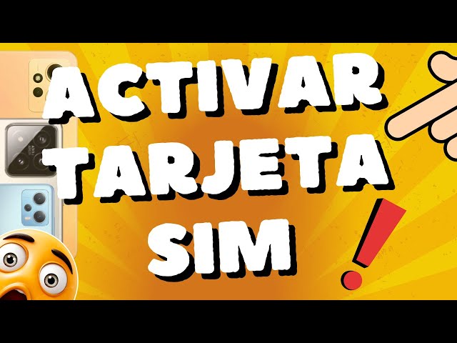 Cómo ACTIVAR TARJETA SIM en Xiaomi: ¡Fácil y RÁPIDO! 2 como activar tarjeta sim en xiaomi facil y rapido