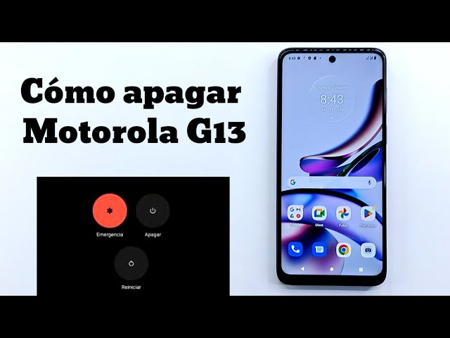 Cómo APAGAR Motorola G13: ¡Descubre el TRUCO FÁCIL! 2 como apagar motorola g13 descubre el truco facil