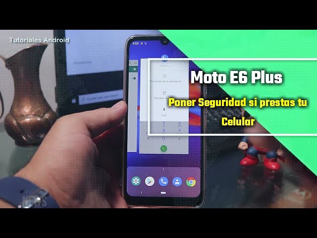 Cómo BLOQUEAR APLICACIONES en MOTOROLA Moto E6s 2 como bloquear aplicaciones en motorola moto e6s
