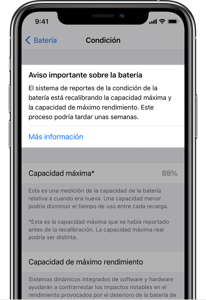 como calibrar la bateria de mi iphone descubrelo