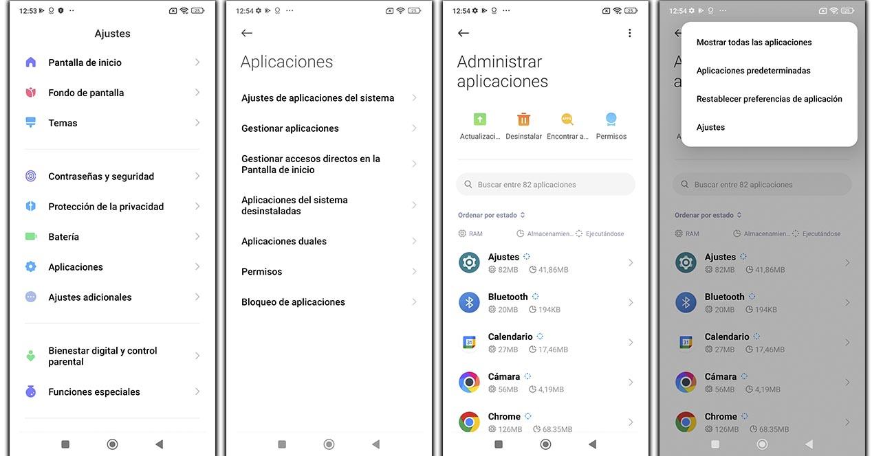 como cambiar las aplicaciones predeterminadas en