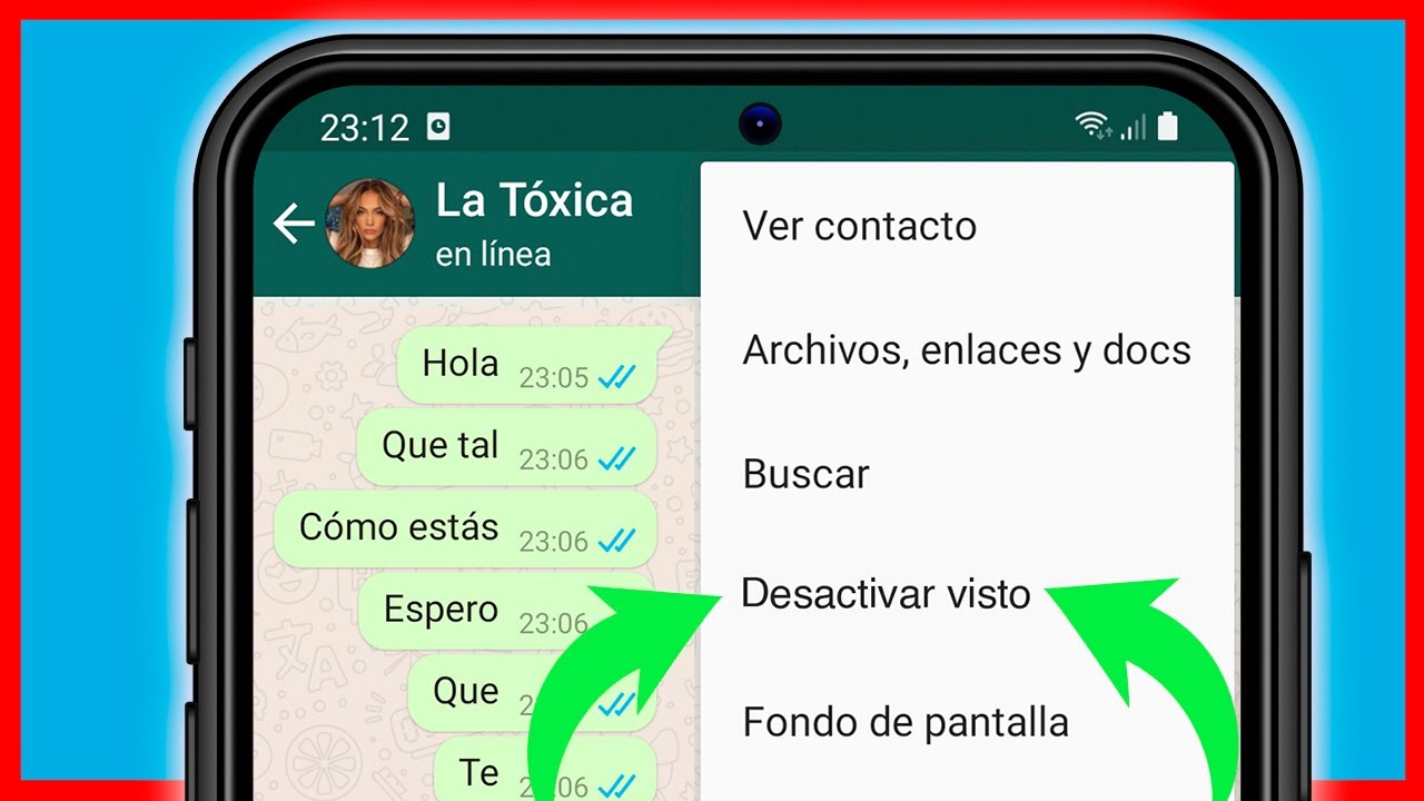 Cómo desactivar el VISTO en WHATSAPP: ¡Descúbrelo! 2 como desactivar el visto en whatsapp descubrelo