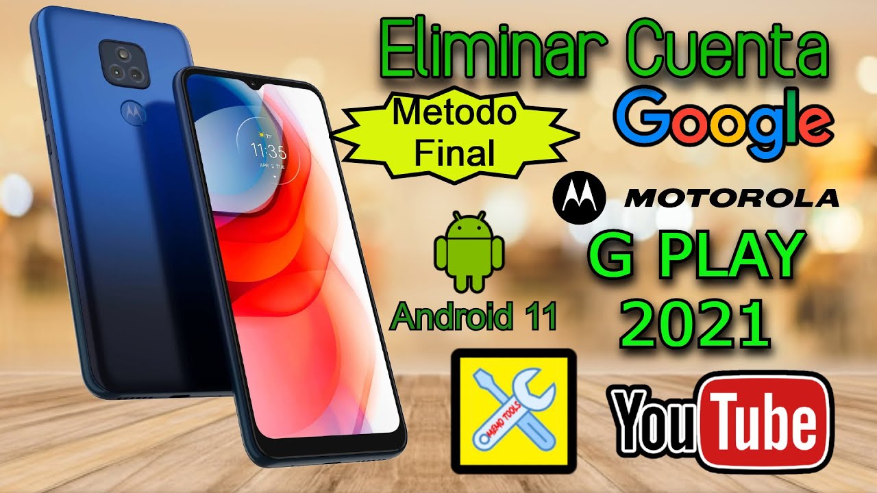 como eliminar google account y resetear tu moto g play