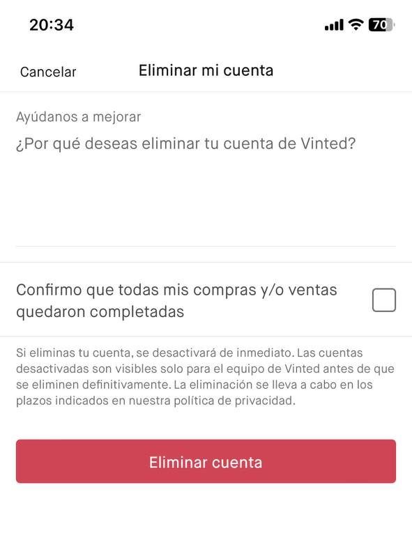 Cómo ELIMINAR mi CUENTA de Vinted: ¡DESCÚBRELO AQUÍ! 2 como eliminar mi cuenta de vinted descubrelo aqui