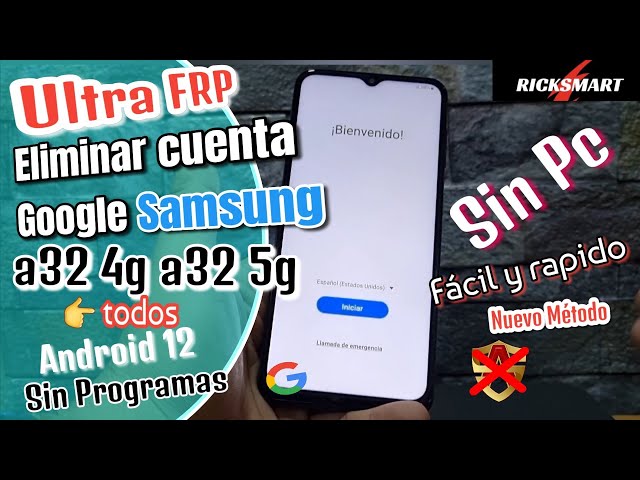 Cómo Eliminar tu Cuenta de Google y Restablecer Samsung A32 2 como eliminar tu cuenta de google y restablecer samsung a32