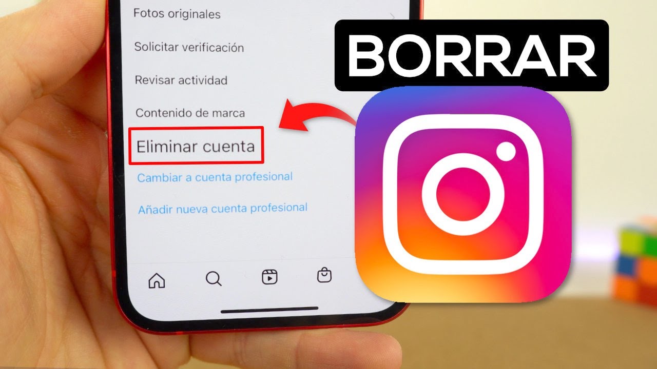 como eliminar tu cuenta de instagram y decir adios