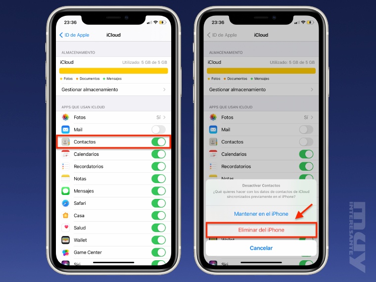 Cómo ELIMINAR VARIOS CONTACTOS en iPhone RÁPIDO y FÁCIL 2 como eliminar varios contactos en iphone rapido y facil