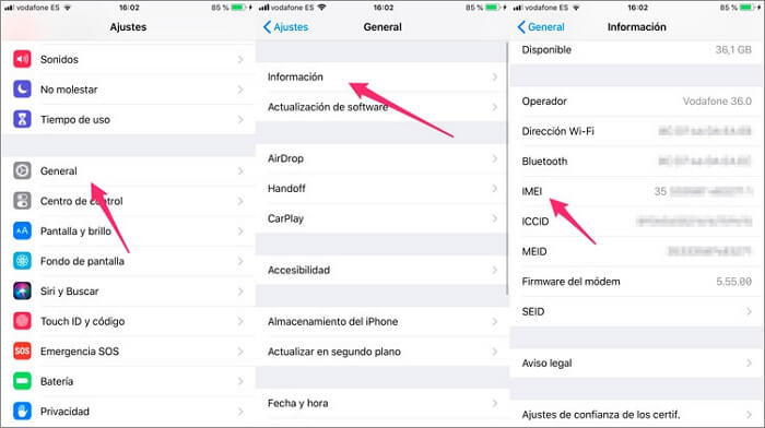 Cómo Encontrar el CÓDIGO IMEI de tu iPhone RÁPIDO y FÁCIL 2 como encontrar el codigo imei de tu iphone rapido y facil