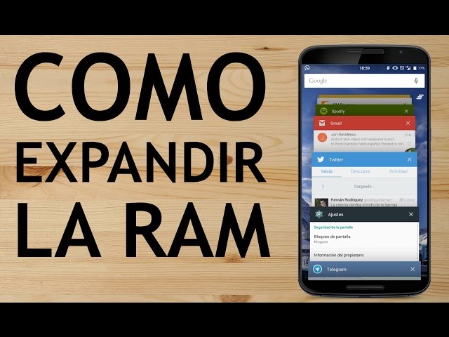 Cómo EXPANDIR la MEMORIA RAM de tu CELULAR ¡Fácil! 2 como expandir la memoria ram de tu celular facil