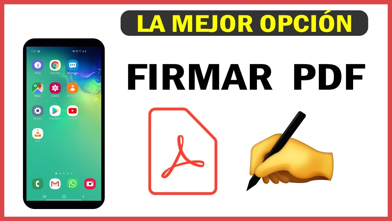 Cómo FIRMAR un PDF desde el MÓVIL: ¡Fácil y RÁPIDO! 2 como firmar un pdf desde el movil facil y rapido