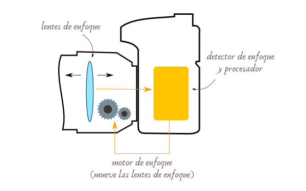 Cómo Funciona el Dispositivo de Enfoque Automático 2 como funciona el dispositivo de enfoque automatico