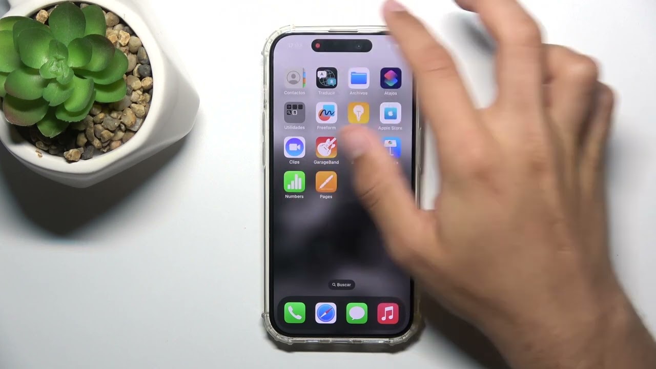 como grabar pantalla en iphone 15 pro descubrelo