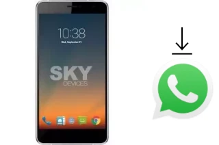 CÓMO INSTALAR WHATSAPP en tu SKY DEVICES Elite 6-0L Plus