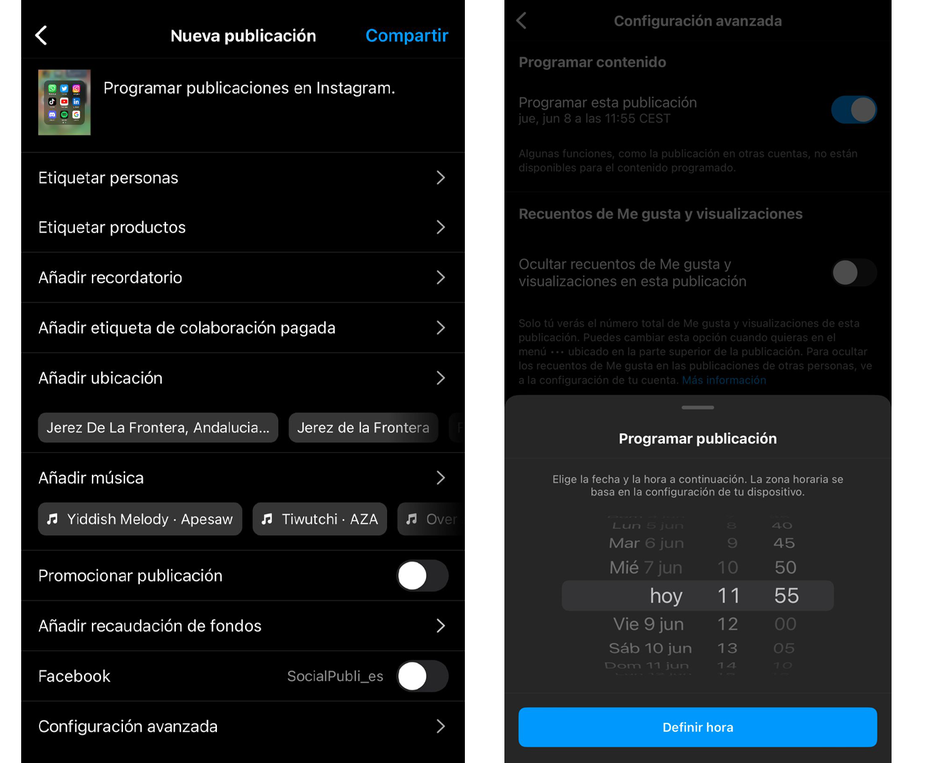 como programar publicaciones en instagram descubrelo