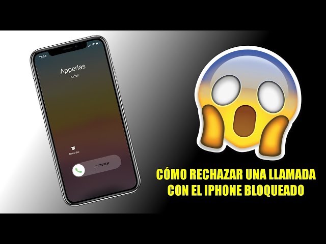 CÓMO RECHAZAR UNA LLAMADA en iPhone ¡Descúbrelo! 2 como rechazar una llamada en iphone descubrelo