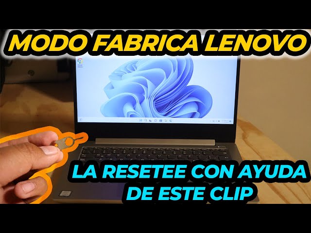 Cómo REINICIAR tu LAPTOP Lenovo FÁCIL y RÁPIDO 13 como reiniciar tu laptop lenovo facil y rapido