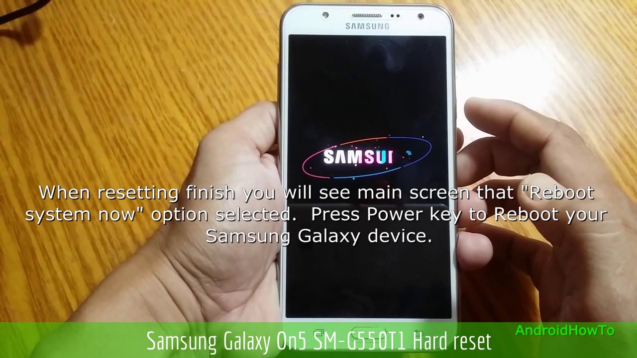 Cómo resetear tu Samsung SM-G550T ¡Descúbrelo aquí! 2 como resetear tu samsung sm g550t descubrelo aqui
