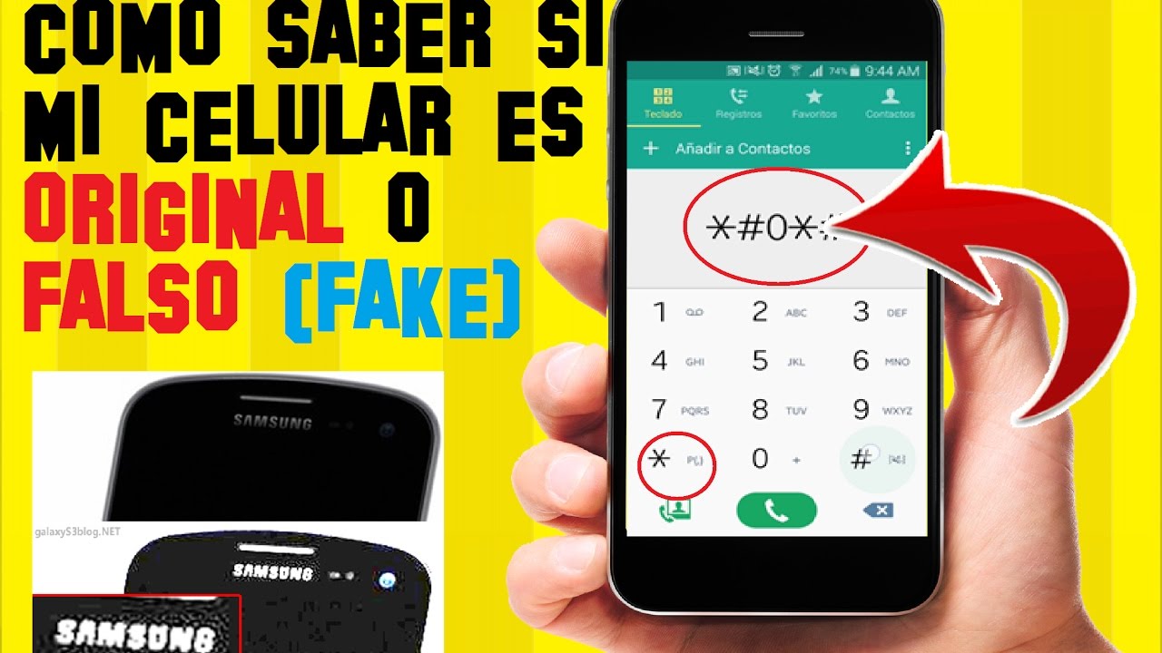 como saber si mi celular es original descubrelo aqui