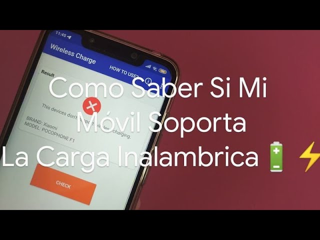 CÓMO SABER si tu MÓVIL tiene CARGA INALÁMBRICA 2 como saber si tu movil tiene carga inalambrica