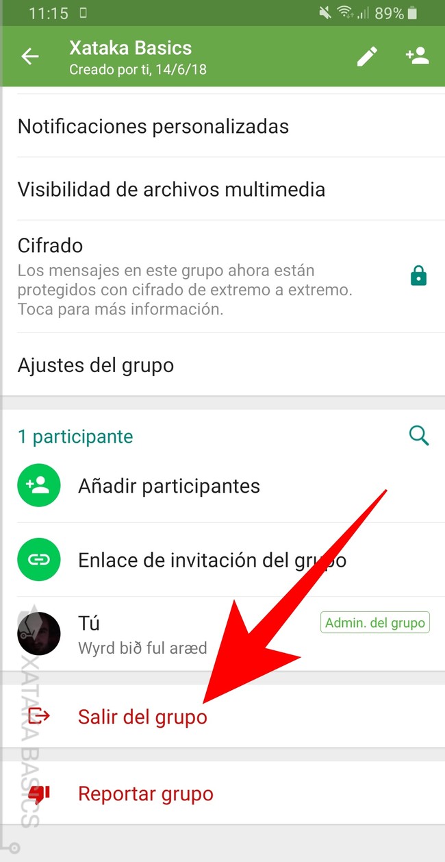 Cómo SALIR de un Grupo de WHATSAPP sin Problemas 2 como salir de un grupo de whatsapp sin problemas