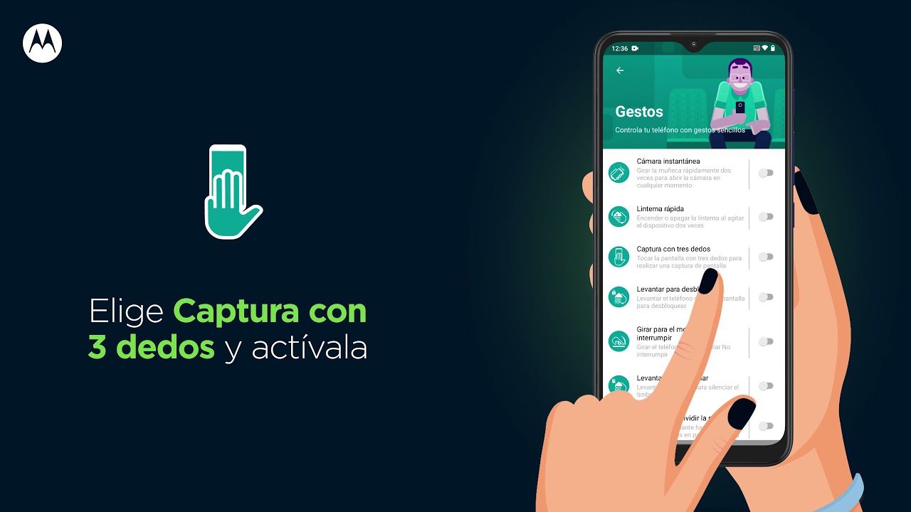 como tomar captura de pantalla en motorola rapido y facil