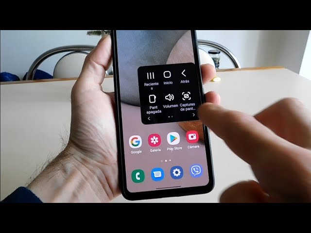 como tomar captura de pantalla en samsung galaxy a12