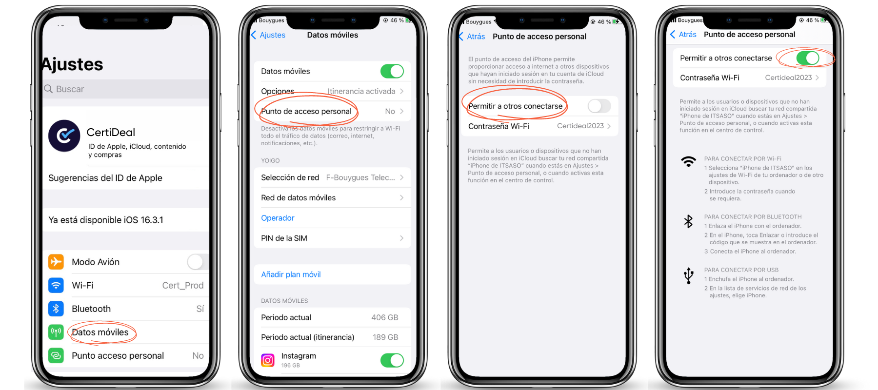 COMPARTIR DATOS iPhone 13: ¡Hazlo FÁCIL y RÁPIDO! 2 compartir datos iphone 13 hazlo facil y rapido