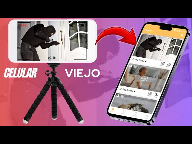 convierte tu movil en camara de vigilancia descubre como