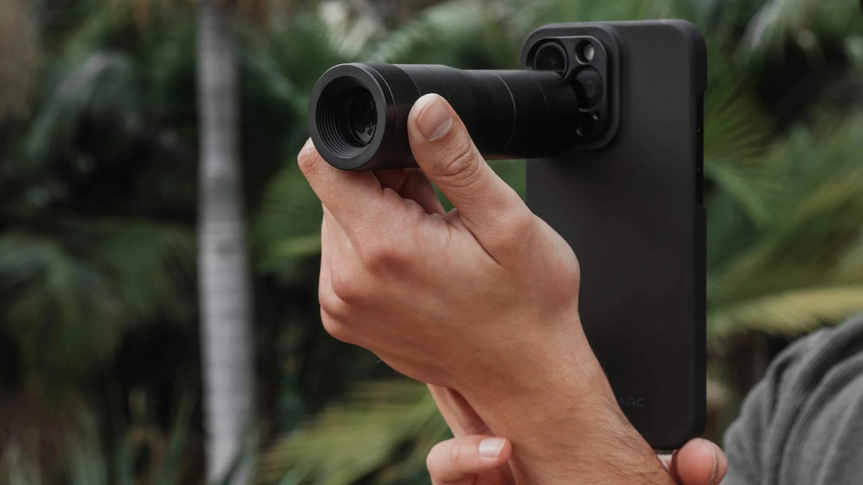 convierte tu movil en una camara profesional con teleobjetivo