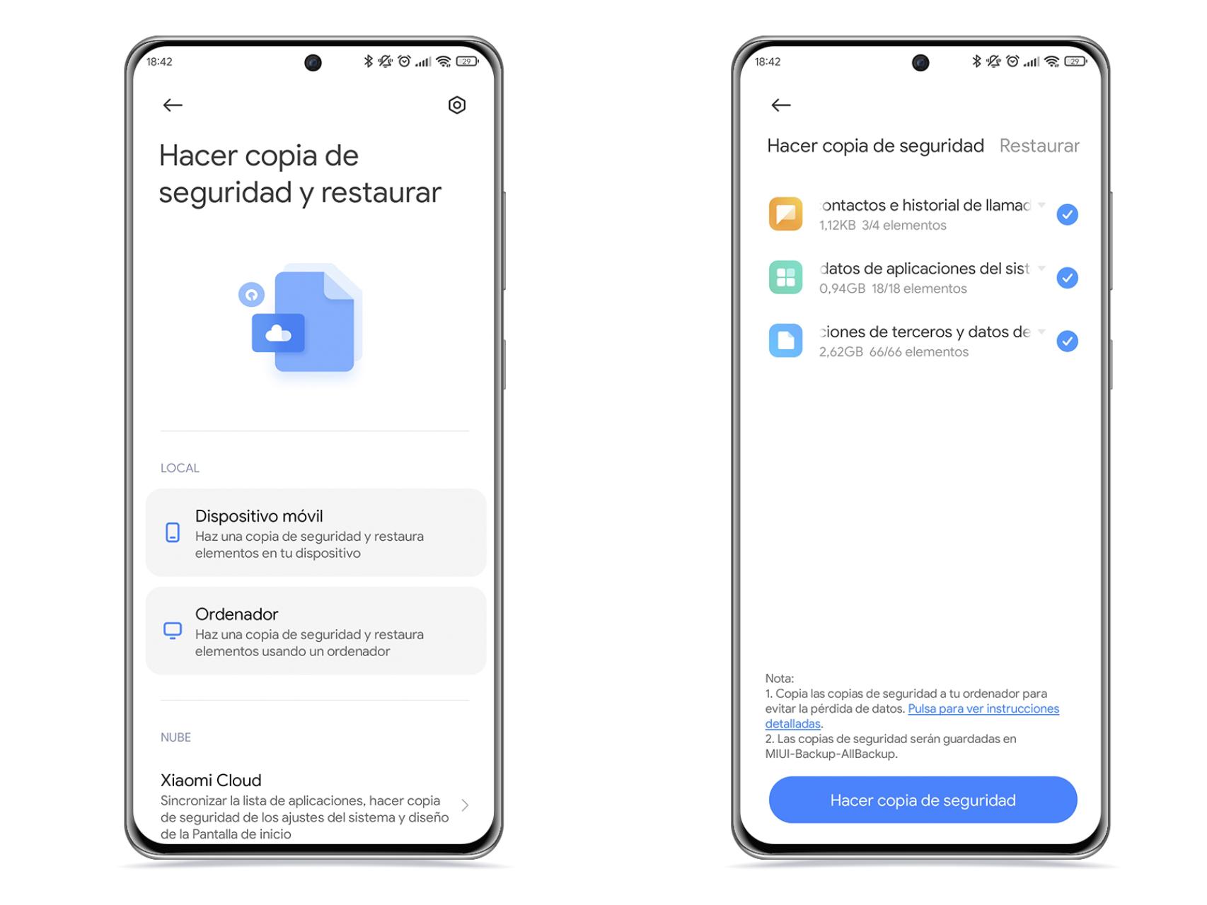 copias de seguridad xiaomi descubre el metodo facil