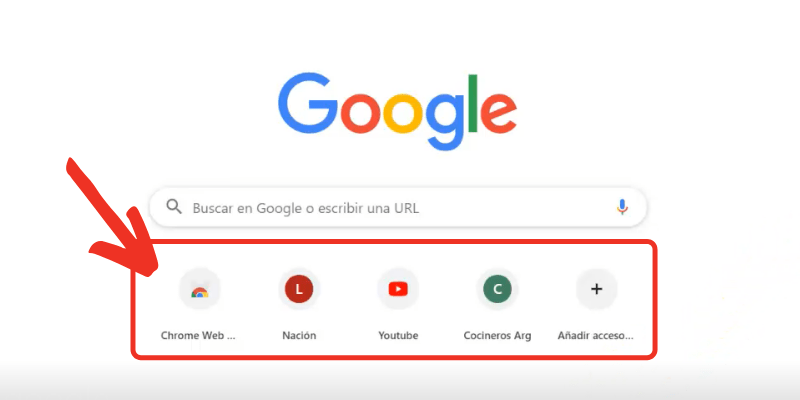 Crea un Acceso Directo Rápido en Google: ¡Descubre Cómo! 2 crea un acceso directo rapido en google descubre como