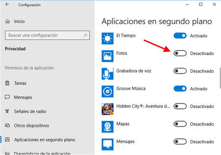 desactivar aplicaciones en segundo plano por que