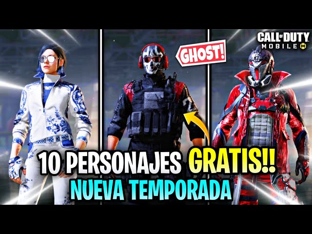 descubre como conseguir personajes en call of duty mobile