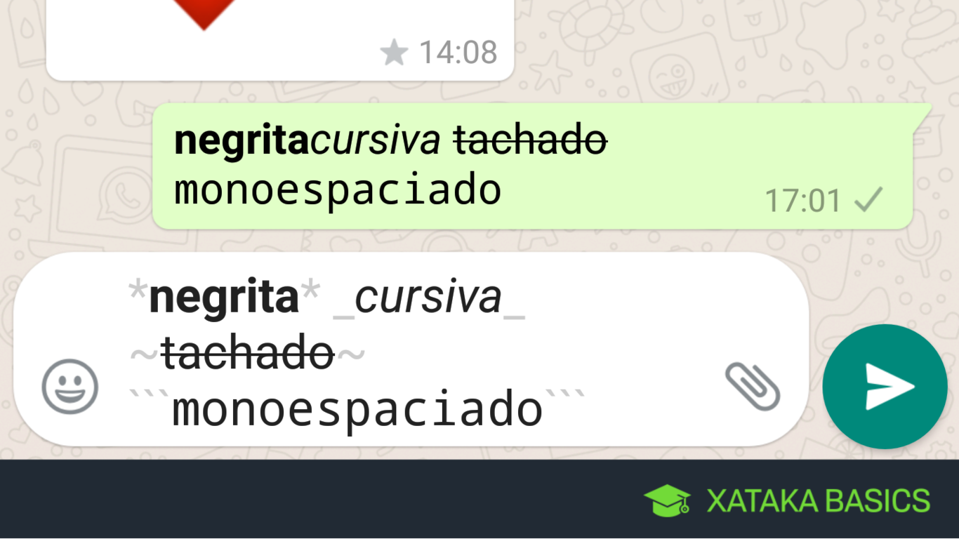 Descubre Cómo Usar NEGRITA, CURSIVA y TACHADO en WhatsApp 2 descubre como usar negrita cursiva y tachado en whatsapp